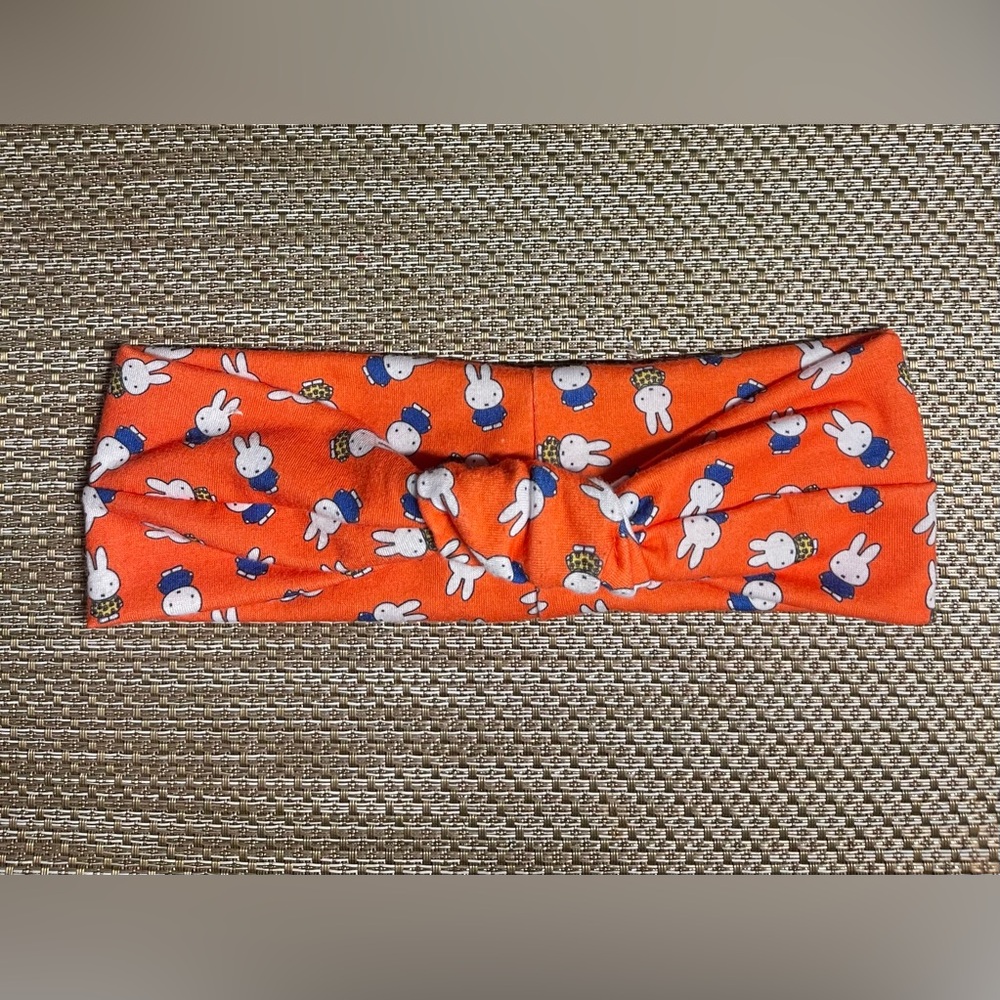 Japanese Miffy Daiso headband fabric kawaii 2024